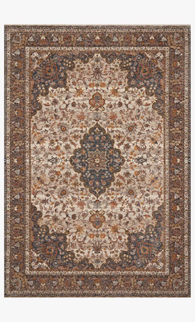 LLOU011 — traditional area rug made in Turkey, at Shah Abbas Rugs in Sarasota