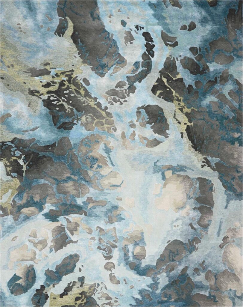 NPRS141 — modern area rug made in China, at Shah Abbas Rugs in Sarasota