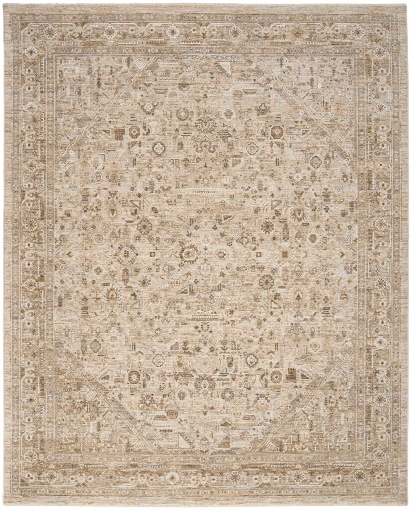 NRET031 — traditional area rug made in Turkey, at Shah Abbas Rugs in Sarasota
