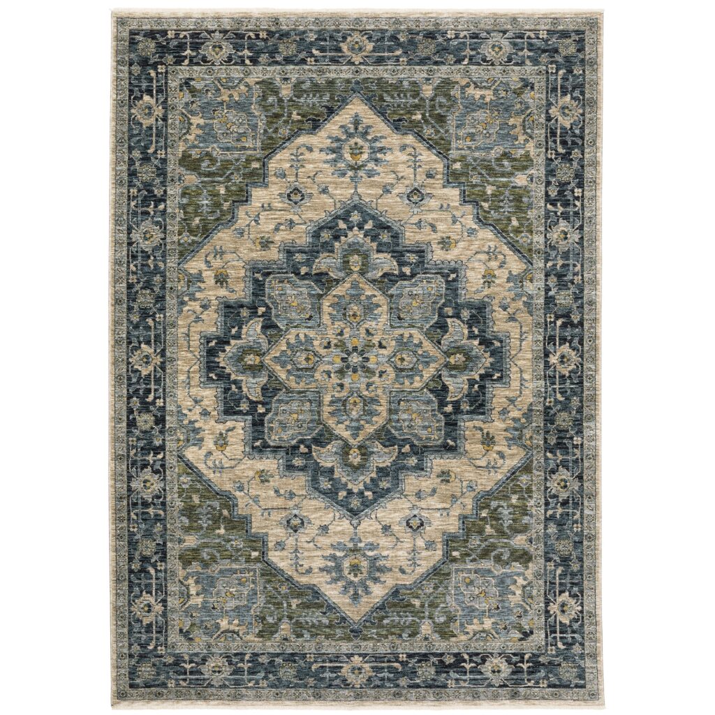 O051G11 — traditional area rug made in Egypt, at Shah Abbas Rugs in Sarasota