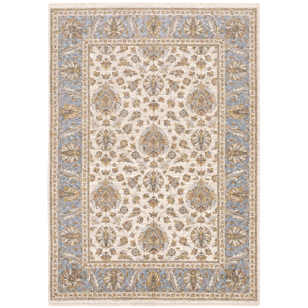 O5091Z1 — traditional area rug made in Egypt, at Shah Abbas Rugs in Sarasota