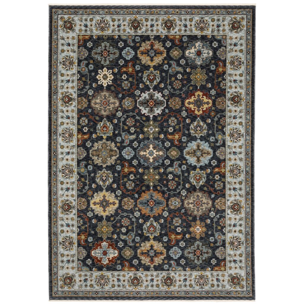 O561B11 — traditional area rug made in Egypt, at Shah Abbas Rugs in Sarasota
